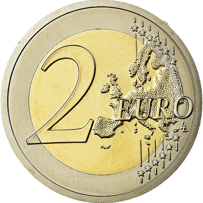 Avstrija, 
  
  2 evra, 
  
  Evropska monetarna unija