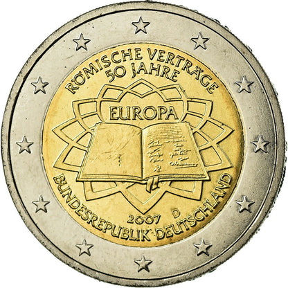NEMČIJA - ZVEZNA REPUBLIKA, 
  
  2 evra, 
  
  2007
