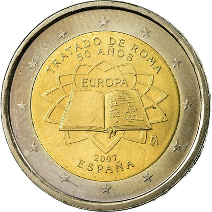 Španija, 
  
  2 evra, 
  
  2007
