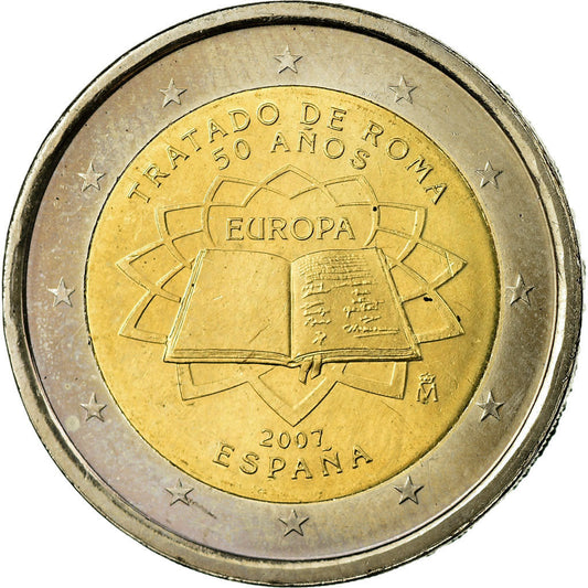 Španija, 
  
  2 evra, 
  
  2007