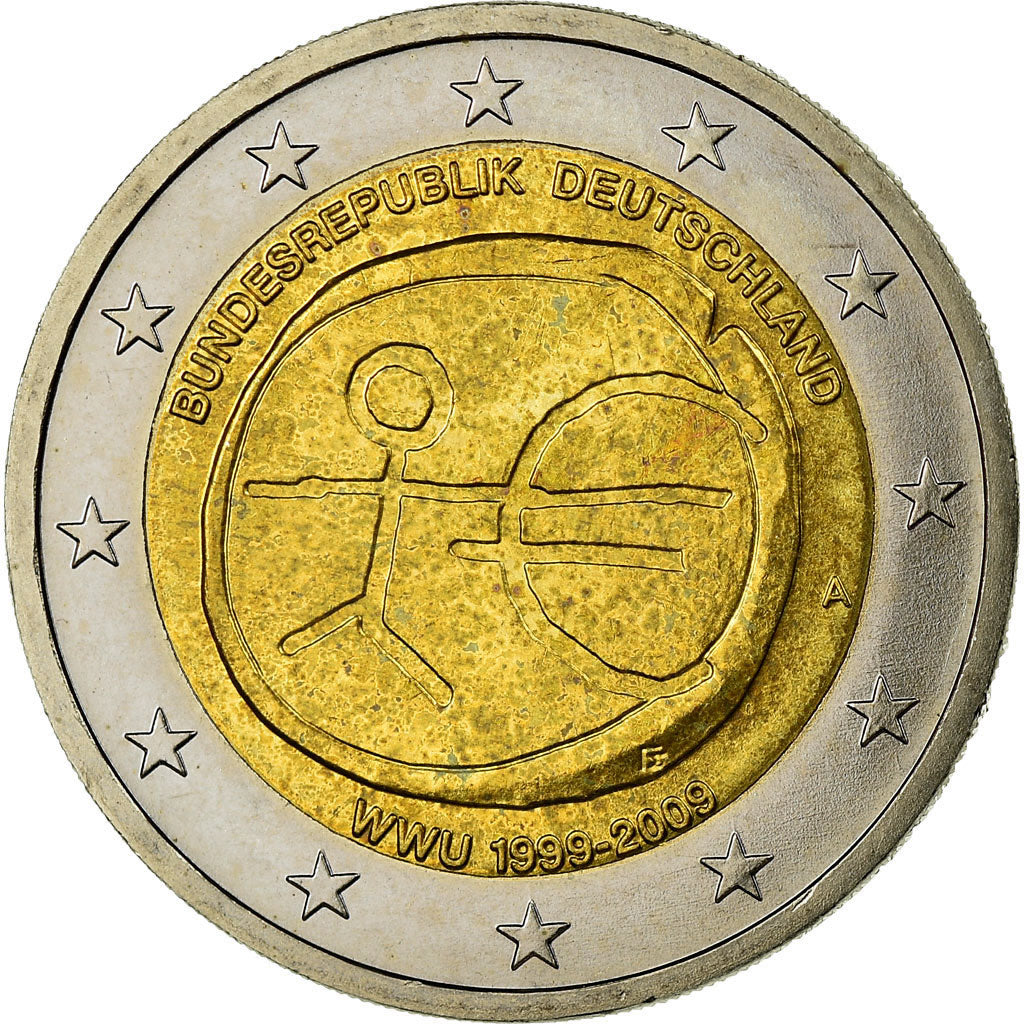 NEMČIJA - ZVEZNA REPUBLIKA, 
  
  2 evra, 
  
  EMU