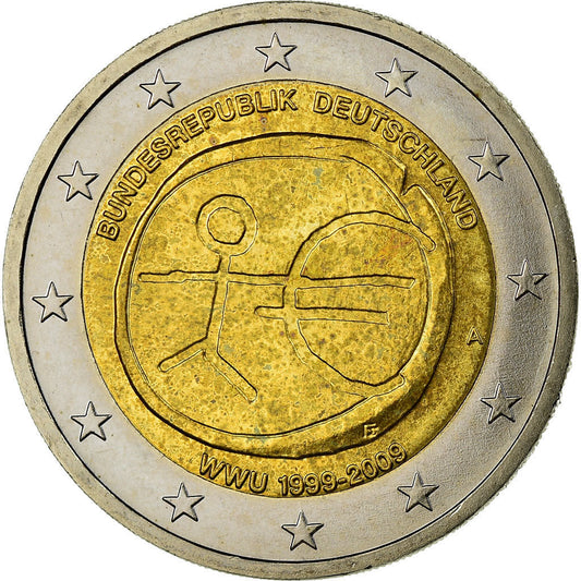 NEMČIJA - ZVEZNA REPUBLIKA, 
  
  2 evra, 
  
  EMU