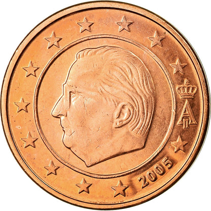 Belgija, 
  
  2 evro centa, 
  
  2005