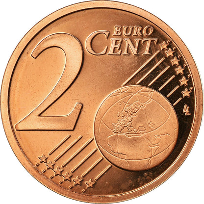 Francija, 
  
  2 evro centa, 
  
  2004
