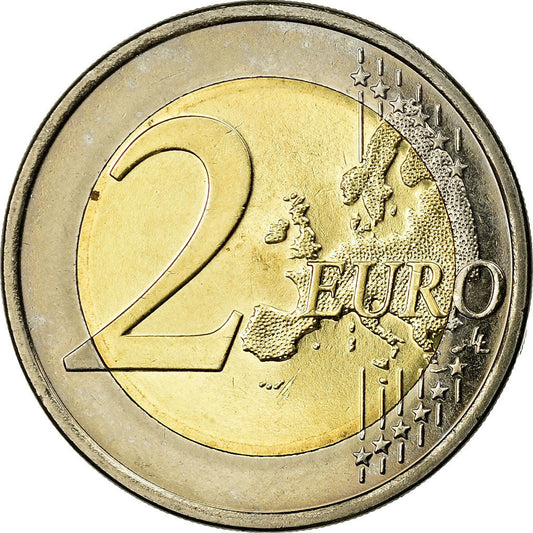 Finska, 
  
  2 evra, 
  
  emisija monnaie