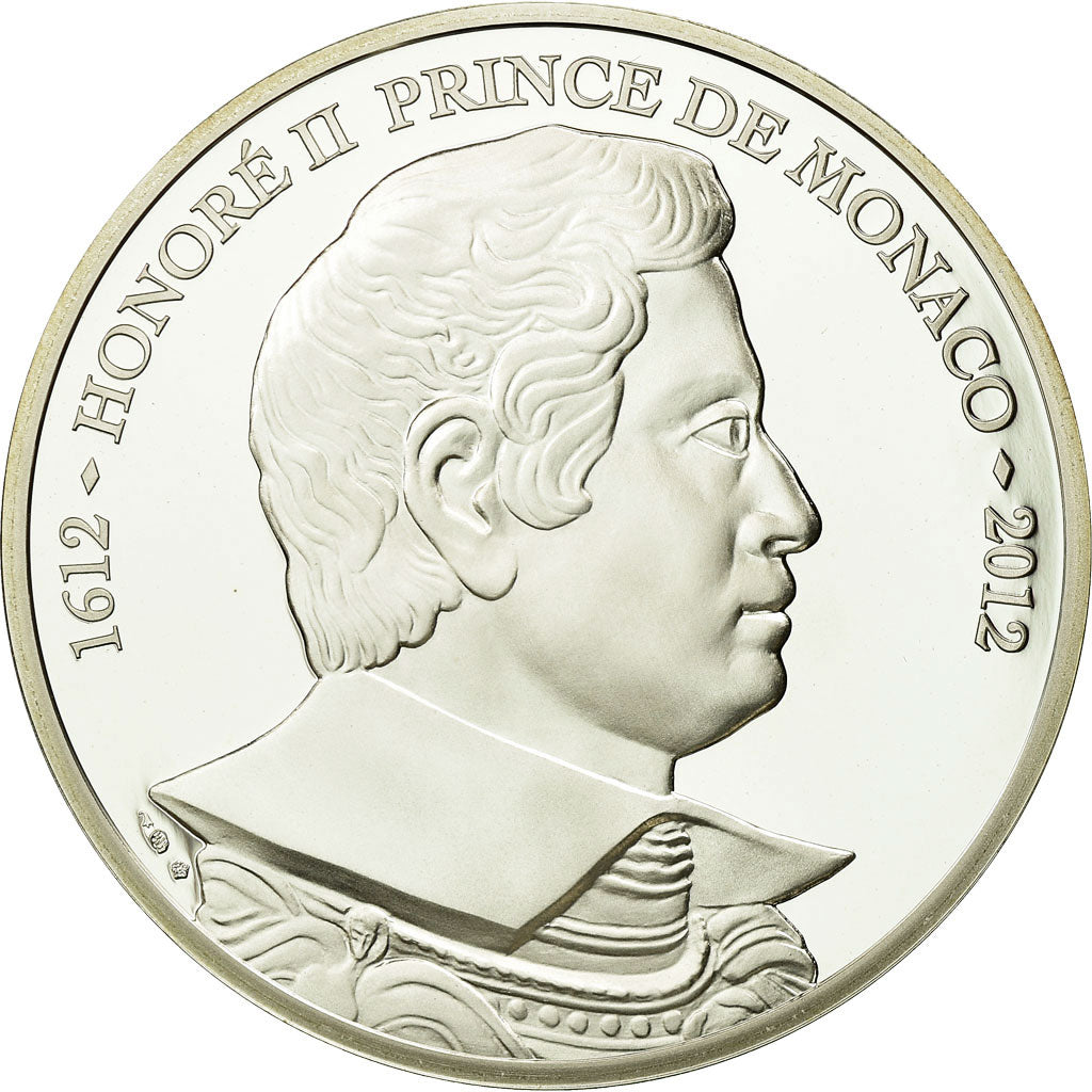 Monako, 
  
  10 evrov, 
  
  Honoré II - Titre princer