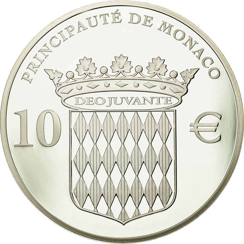 Monako, 
  
  10 evrov, 
  
  Honoré II - Titre princer