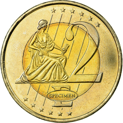 Danska, 
  
  2 evra, 
  
  2003