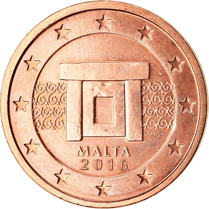 Malta, 
  
  2 evro centa, 
  
  2016