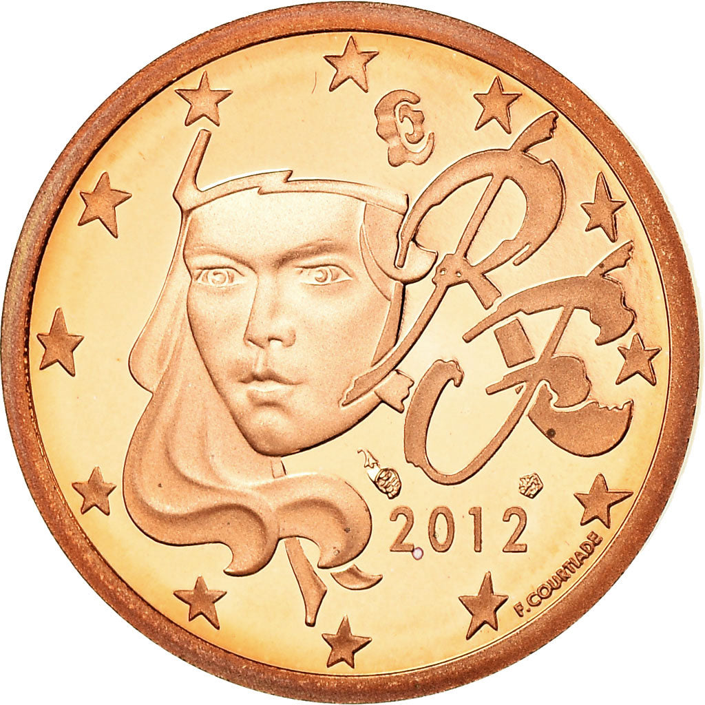 Francija, 
  
  2 evro centa, 
  
  2012