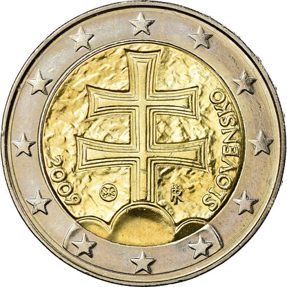kovanec, 
  
  Slovaška, 
  
  2 evra