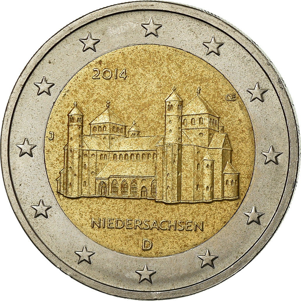 NEMČIJA - ZVEZNA REPUBLIKA, 
  
  2 evra, 
  
  2014