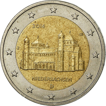 NEMČIJA - ZVEZNA REPUBLIKA, 
  
  2 evra, 
  
  2014