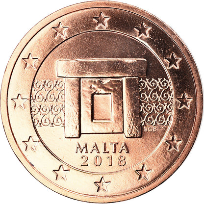 Malta, 
  
  2 evro centa, 
  
  2018