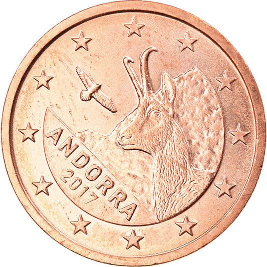 Andora, 
  
  2 evro centa, 
  
  2017