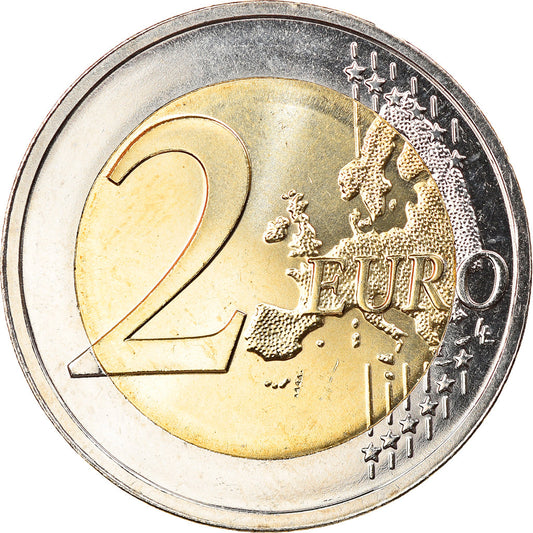 Estonija, 
  
  2 evra, 
  
  Le chemin de l'indépendance