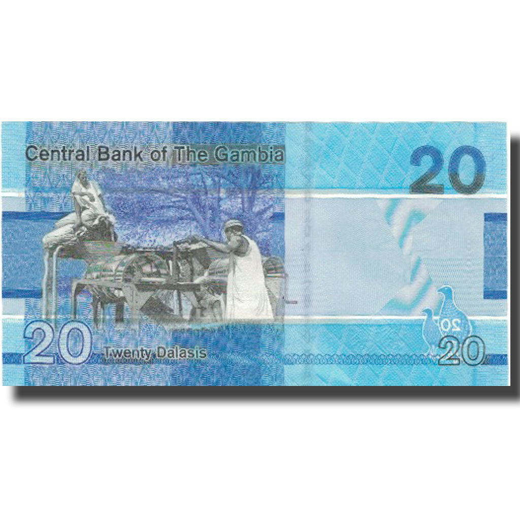 bankovec, 
  
  Gambija, 
  
  20 Dalasis