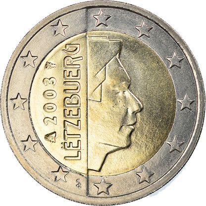 Luksemburg, 
  
  2 evra, 
  
  2003