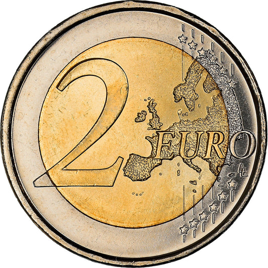 Španija, 
  
  2 evra, 
  
  burgoška katedrala