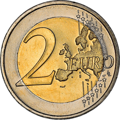 Luksemburg, 
  
  2 evra, 
  
  Veliki vojvoda Henrik