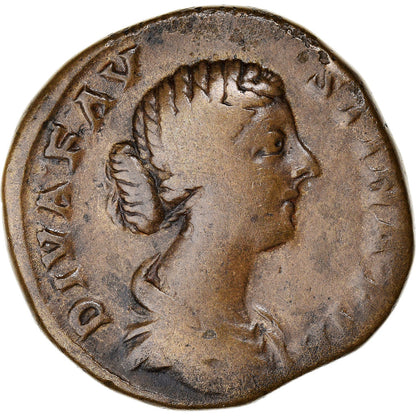 kovanec, 
  
  Diva Favstina II., 
  
  Sestercij