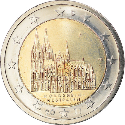 NEMČIJA - ZVEZNA REPUBLIKA, 
  
  2 evra, 
  
  Köln