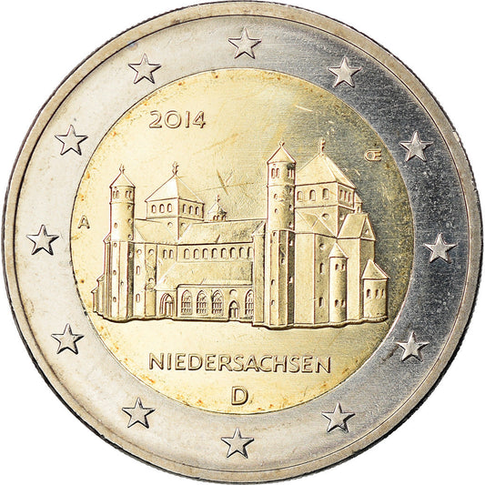 NEMČIJA - ZVEZNA REPUBLIKA, 
  
  2 evra, 
  
  Niedersachsen