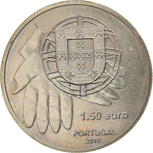 Portugalska, 
  
  1-1/2 evra, 
  
  2010