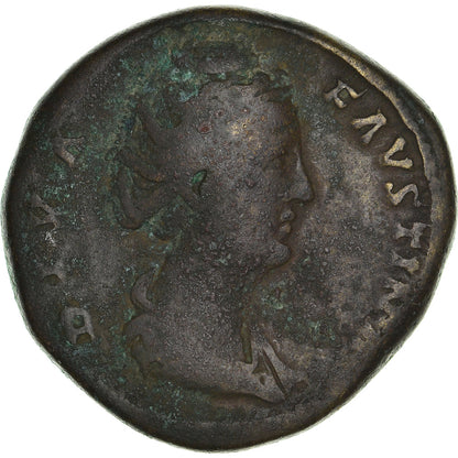 kovanec, 
  
  Faustina I, 
  
  Sestercij